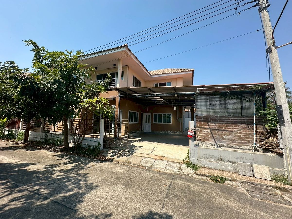 ขายบ้านปทุมธานี รังสิต ธรรมศาสตร์ : ขาย บ้าน 3ห้องนอน 3ห้องน้ำ หมู่บ้านพูนศรี ปทุมธานี