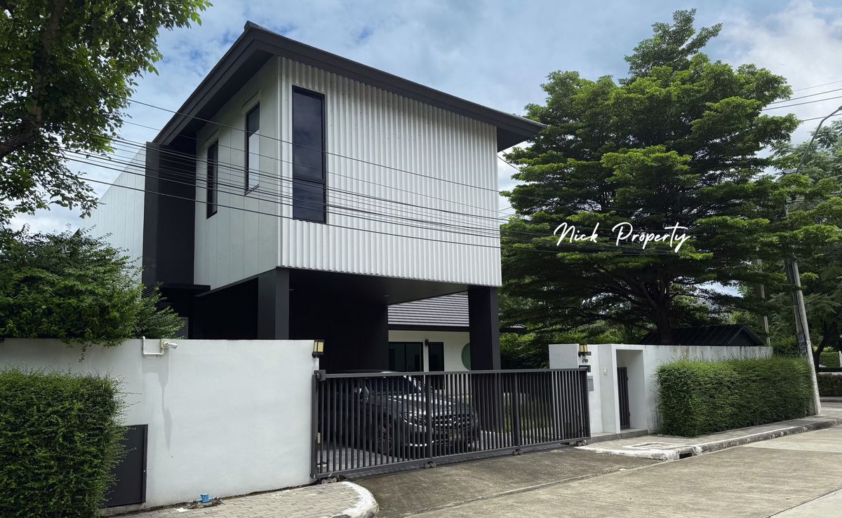 ขายบ้านนวมินทร์ รามอินทรา : Noble Gable โนเบิล เกเบิล : วัชรพล - บ้านสวยมีสไตล์ หลังมุม ติดคลับเฮ้าส์ หลังใหญ่ที่สุดในโครงการ ราคาพิเศษ!!