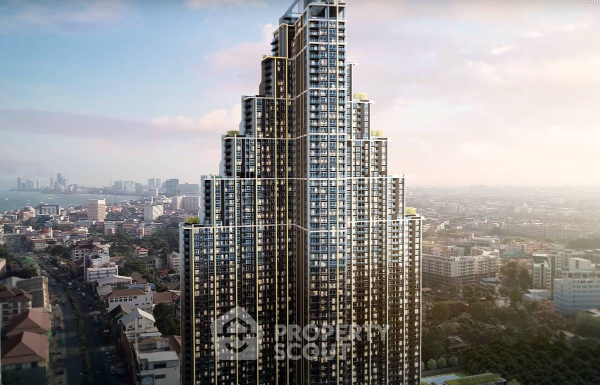 For SaleCondoPattaya, Bangsaen, Chonburi : 1-BR Condo at Grand Solaire Pattaya close to Pattaya South