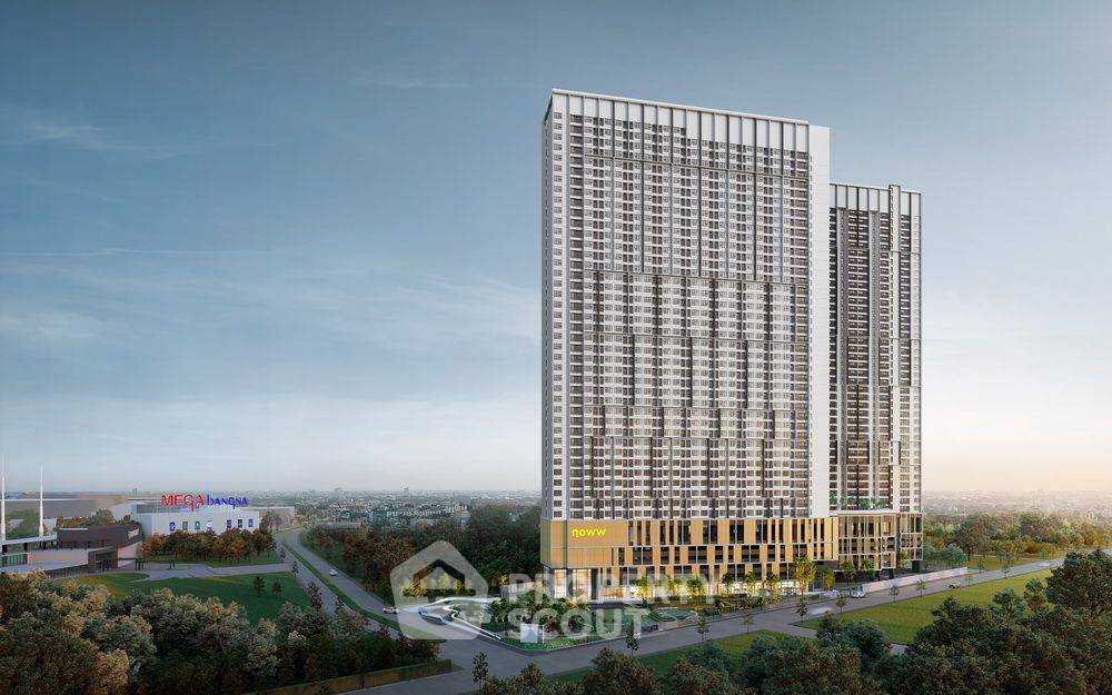 For SaleCondoBangna, Bearing, Lasalle : 2-BR Condo at NOWW MEGA in Bang Kaeo