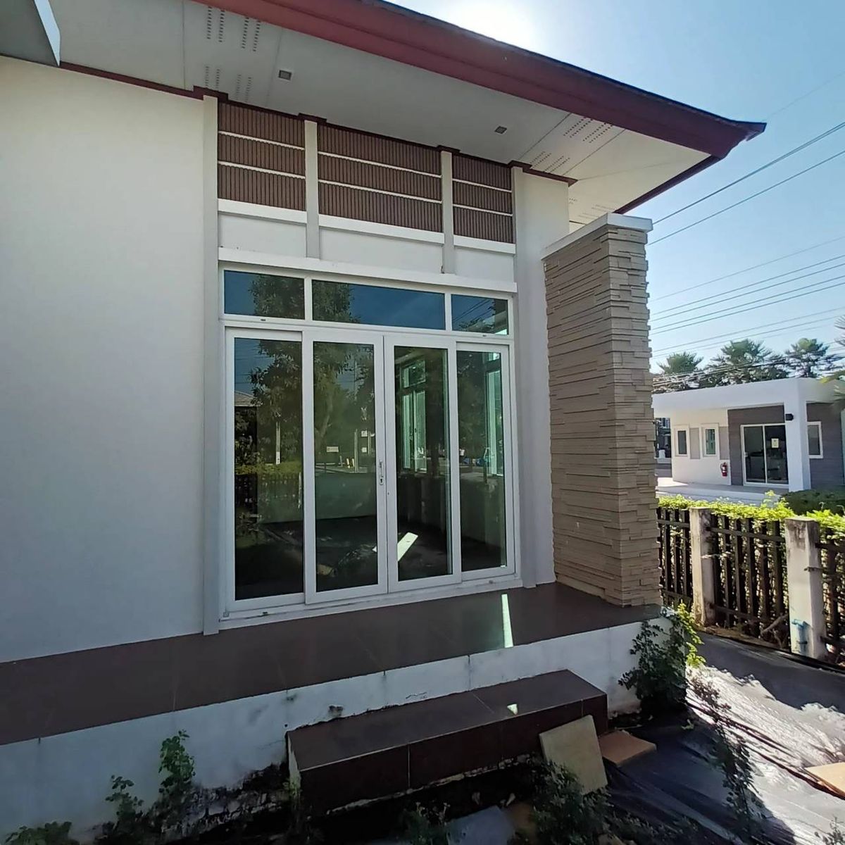 For SaleHousePhutthamonthon, Salaya : House for sale, NC, Royal Pinklao, behind the corner of 102.80 sq.w., 4 bedrooms, 4 bathrooms, in every bedroom