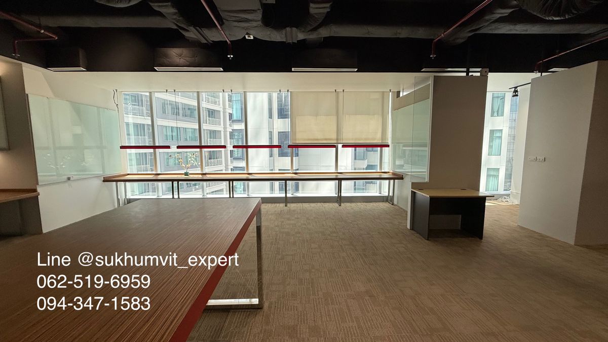 For RentOfficeSukhumvit, Asoke, Thonglor : Office for rent, ready to move in BTS PhromPhong