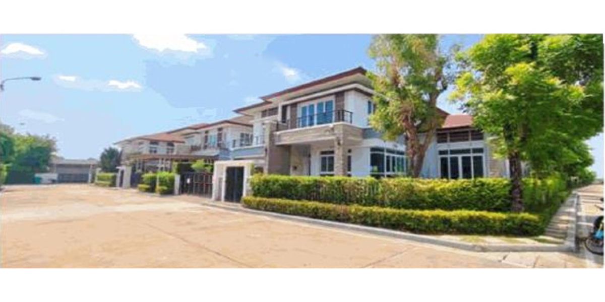 For SaleHousePhutthamonthon, Salaya : House for sale, NC, Royal Pinklao, behind the corner of 102.80 sq.w., 4 bedrooms, 4 bathrooms, in every bedroom