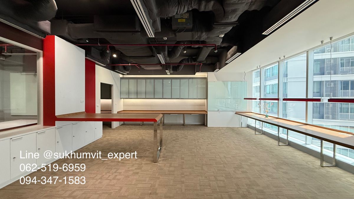For RentOfficeSukhumvit, Asoke, Thonglor : Office for rent, ready to move in BTS PhromPhong