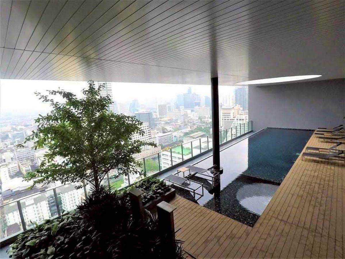 For RentCondoSathorn, Narathiwat : LTH12664RE - Noble Revo Silom Condo for Rent Size 67 SQM. 2 Beds 2 Baths Near BTS SURASAK STATION ONLY 45K/Month