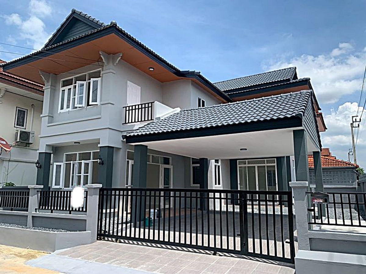 ขายบ้านมีนบุรี-ร่มเกล้า : ขาย  บ้านเดี่ยว  คลองสามวา  ถ.หทัยราษฎร์