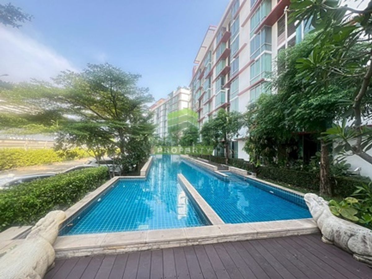 For SaleCondoPattanakan, Srinakarin : Condo for sale, Iris, Rama 9, Srinakarin, 6th floor, area 32 sq.m. Good location near the Airport Link.