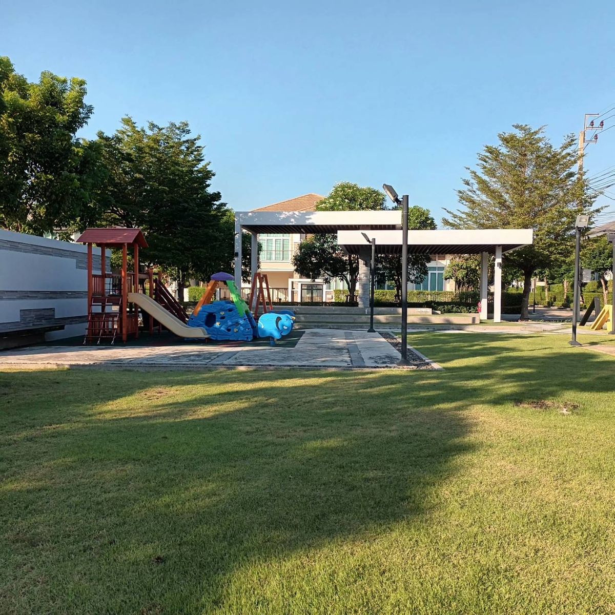 For SaleHousePhutthamonthon, Salaya : House for sale, NC, Royal Pinklao, behind the corner of 102.80 sq.w., 4 bedrooms, 4 bathrooms, in every bedroom