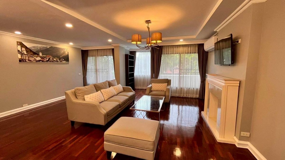 ให้เช่าคอนโดพระราม 3 สาธุประดิษฐ์ : LTH12661 - Yen Akat Garden Condo FOR RENT Size 114 sqm. 2 beds 2 baths Near MRT Khlong Toei Station ONLY 45K/Month