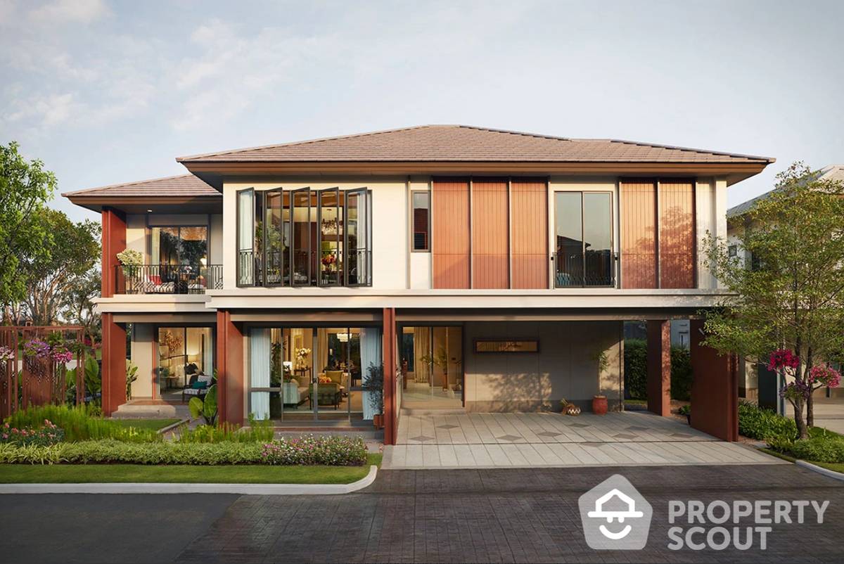 ขายบ้านพระราม 2 บางขุนเทียน : บ้าน 4-ห้องนอน ที่ บุราสิริ พระราม 2 ใน แสมดำ