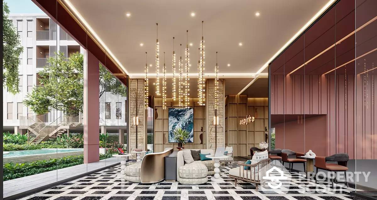 For SaleCondoWongwianyai, Charoennakor : 2-BR Condo at Aspire Itsaraphap Station near MRT Sanam Chai