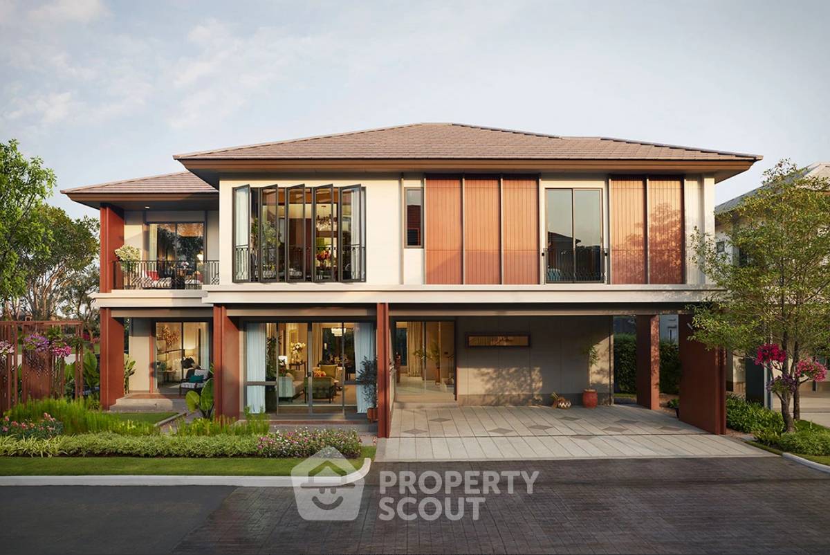 ขายบ้านพระราม 2 บางขุนเทียน : บ้าน 4-ห้องนอน ที่ บุราสิริ พระราม 2 ใน แสมดำ