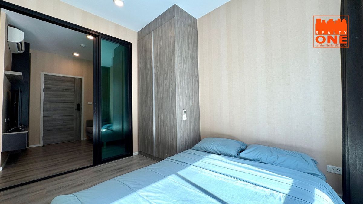 For SaleCondoBangna, Bearing, Lasalle : Sale: Notting Hill Sukhumvit 105 (Lasalle) bedroom plus (2 bedrooms) Building D, 4th Floor — Only 500 meters from BTS Bearing Station
