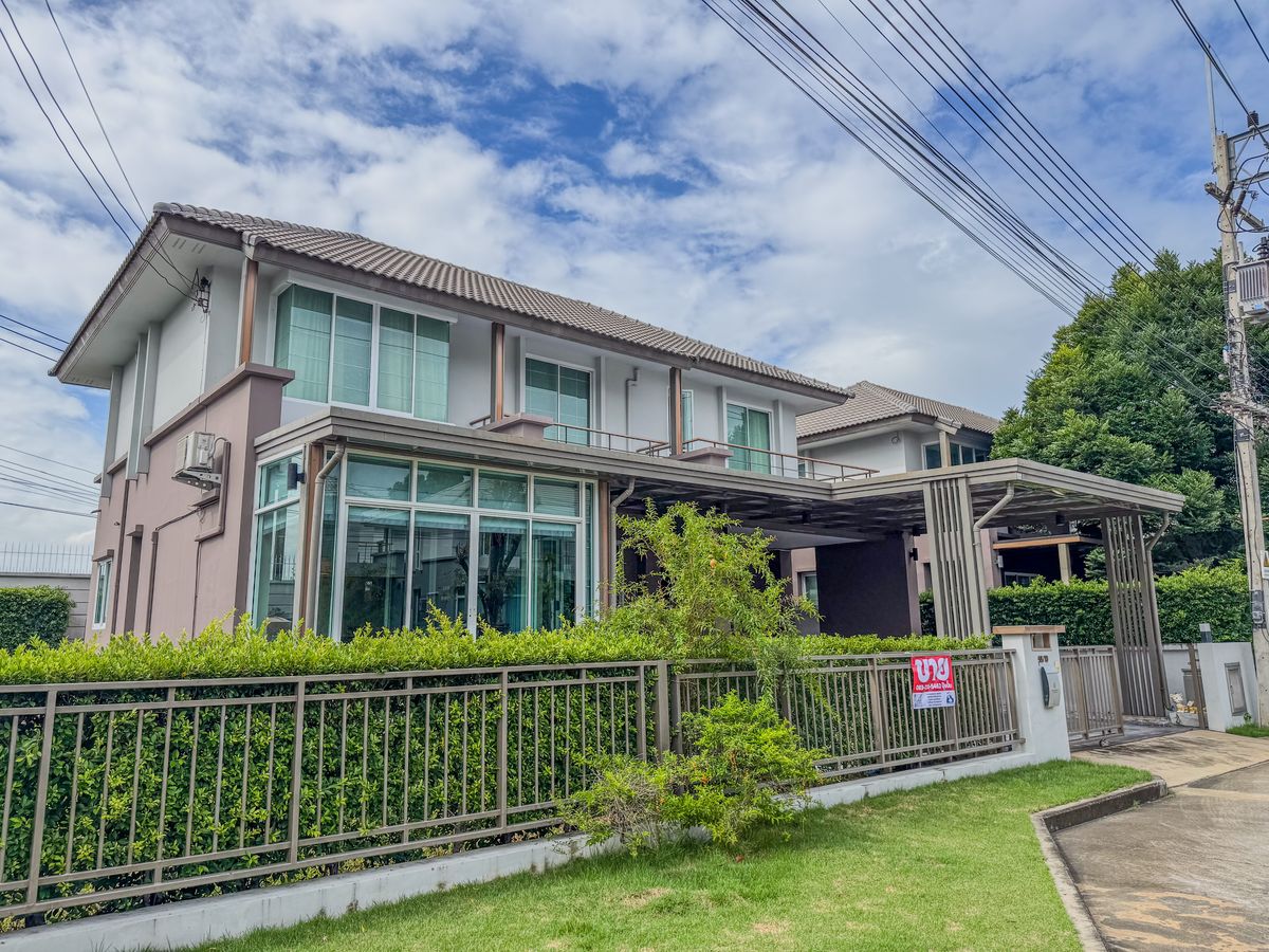 For SaleHousePathum Thani,Rangsit, Thammasat : House for sale Great price 🚩 Baranee Residence Rangsit - Khlong 3 🏠76.40 sq.w., decorated with