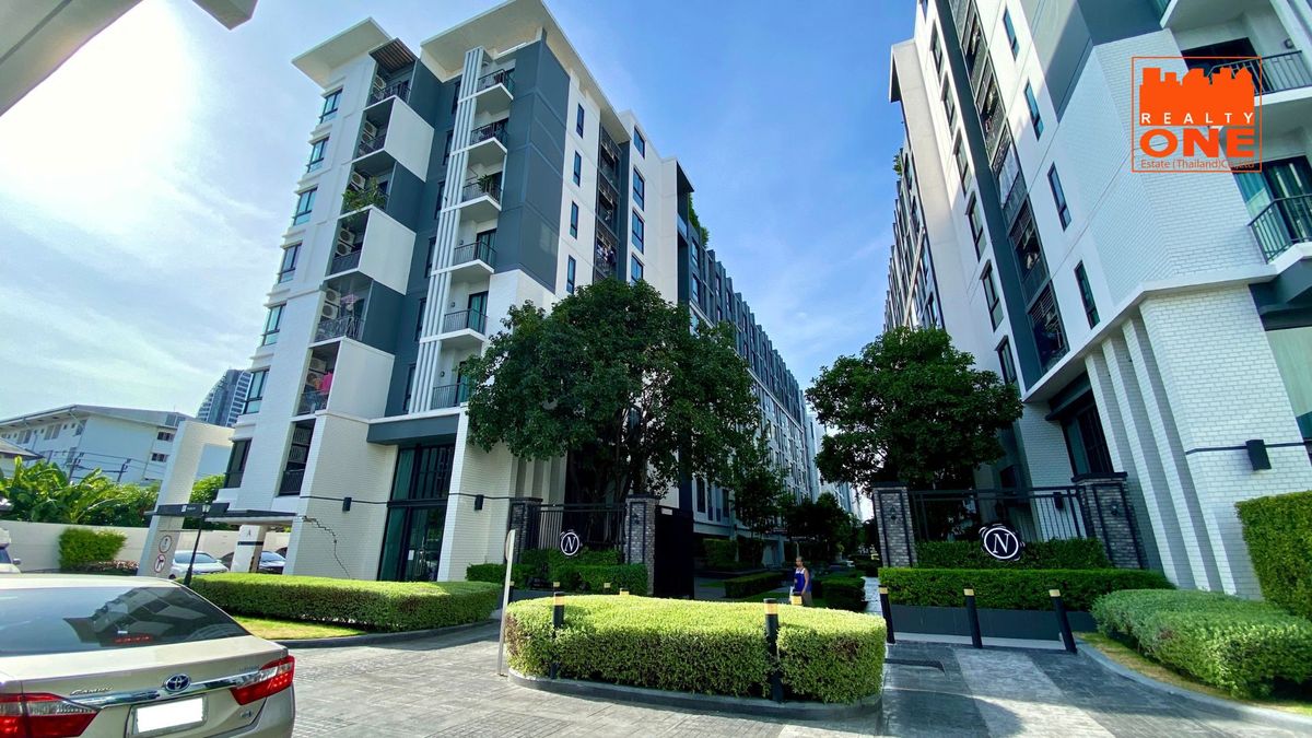 For SaleCondoBangna, Bearing, Lasalle : Sale: Notting Hill Sukhumvit 105 (Lasalle) bedroom plus (2 bedrooms) Building D, 4th Floor — Only 500 meters from BTS Bearing Station
