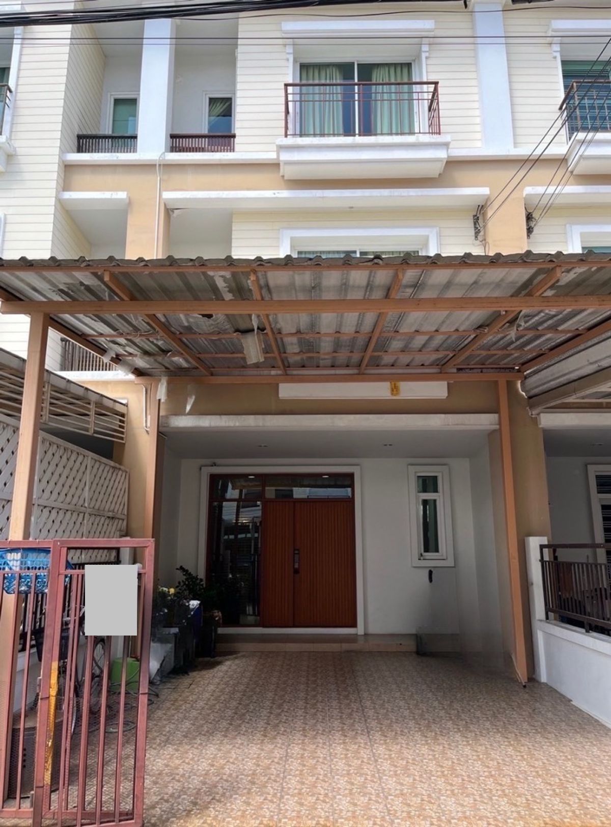 For RentTownhomeRama3 (Riverside),Satupadit : Rent 22.5 Sq. 4 bedrooms, 3 water, 3 -story townhome, Granit Sathu Pradit 2