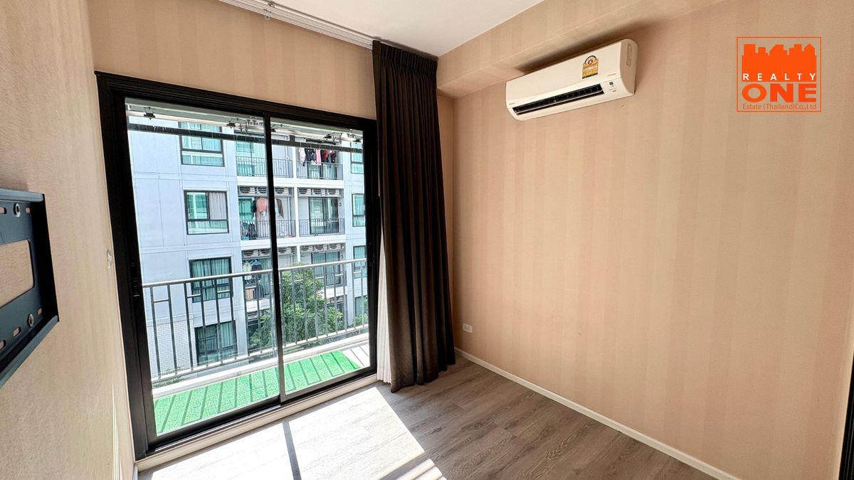 For SaleCondoBangna, Bearing, Lasalle : Sale: Notting Hill Sukhumvit 105 (Lasalle) bedroom plus (2 bedrooms) Building D, 4th Floor — Only 500 meters from BTS Bearing Station