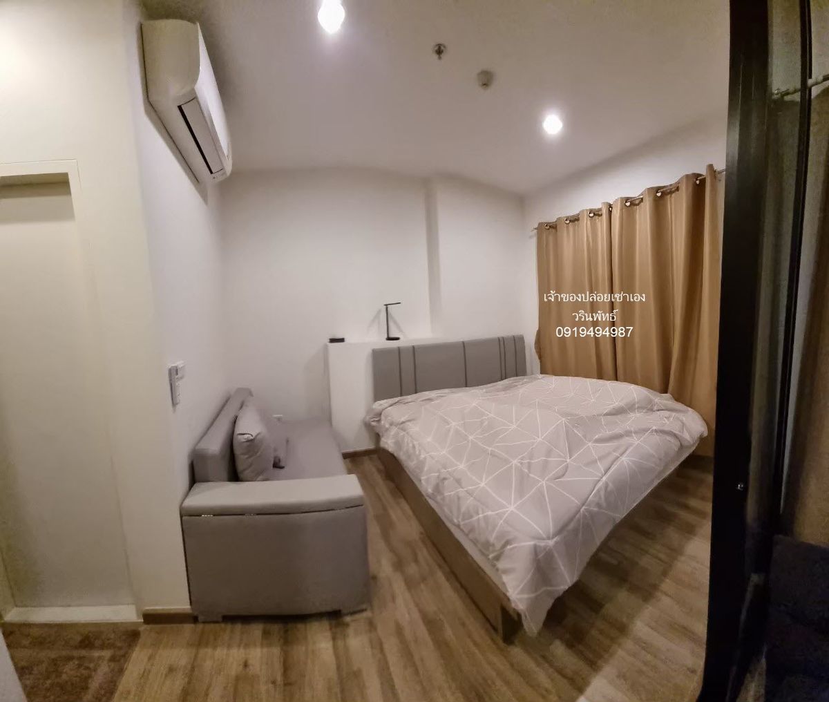 For RentCondoWongwianyai, Charoennakor : For rent, Nich Mono Chareon Nakhon, 19th floor, 30 sqm.