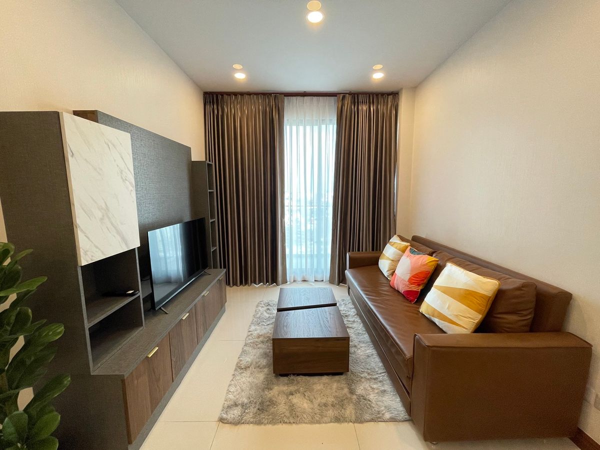 ให้เช่าคอนโดวงเวียนใหญ่ เจริญนคร : Supalai Premier เจริญนคร ห้องใหญ่ใกล้ iconsiam เฟอนิเจอร์ครบ ว่างพร้อมให้เช่า