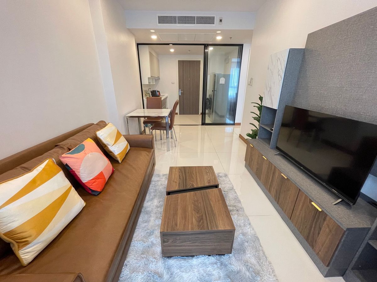 ให้เช่าคอนโดวงเวียนใหญ่ เจริญนคร : Supalai Premier เจริญนคร ห้องใหญ่ใกล้ iconsiam เฟอนิเจอร์ครบ ว่างพร้อมให้เช่า