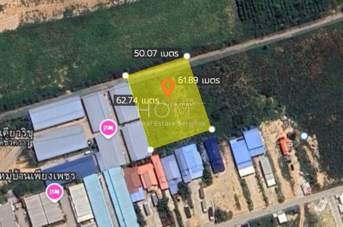 ขายโกดังระยอง : ที่ดินพร้อมโกดัง 2 ไร่ มาบยางพร (ขาย), Land with Warehouse 2 Rai Map Yang Phon (FOR SALE) NUT2165