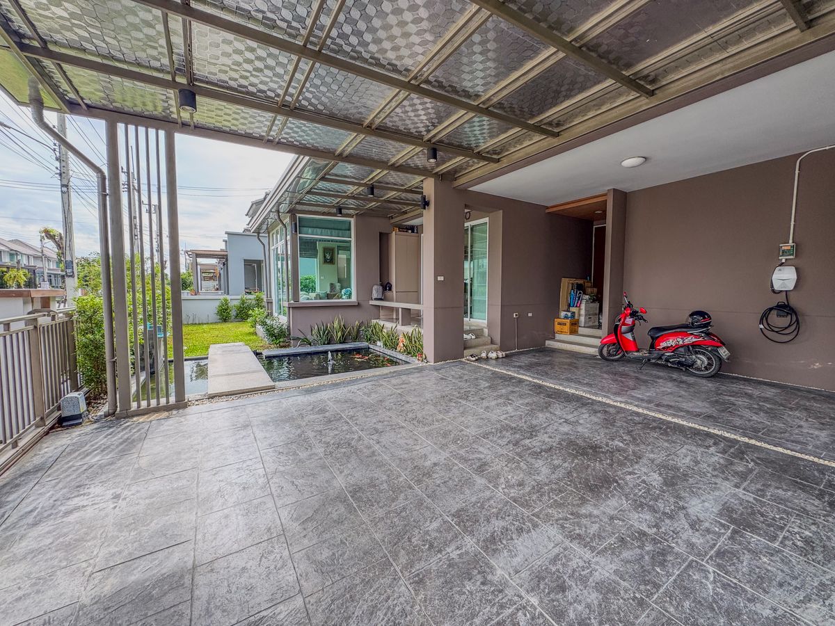 For SaleHousePathum Thani,Rangsit, Thammasat : House for sale Great price 🚩 Baranee Residence Rangsit - Khlong 3 🏠76.40 sq.w., decorated with