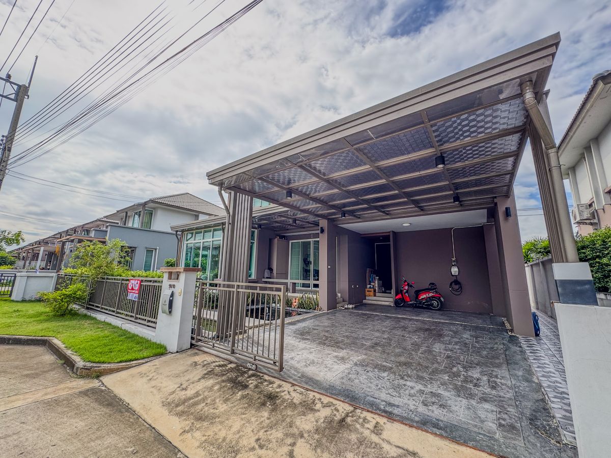 For SaleHousePathum Thani,Rangsit, Thammasat : House for sale Great price 🚩 Baranee Residence Rangsit - Khlong 3 🏠76.40 sq.w., decorated with