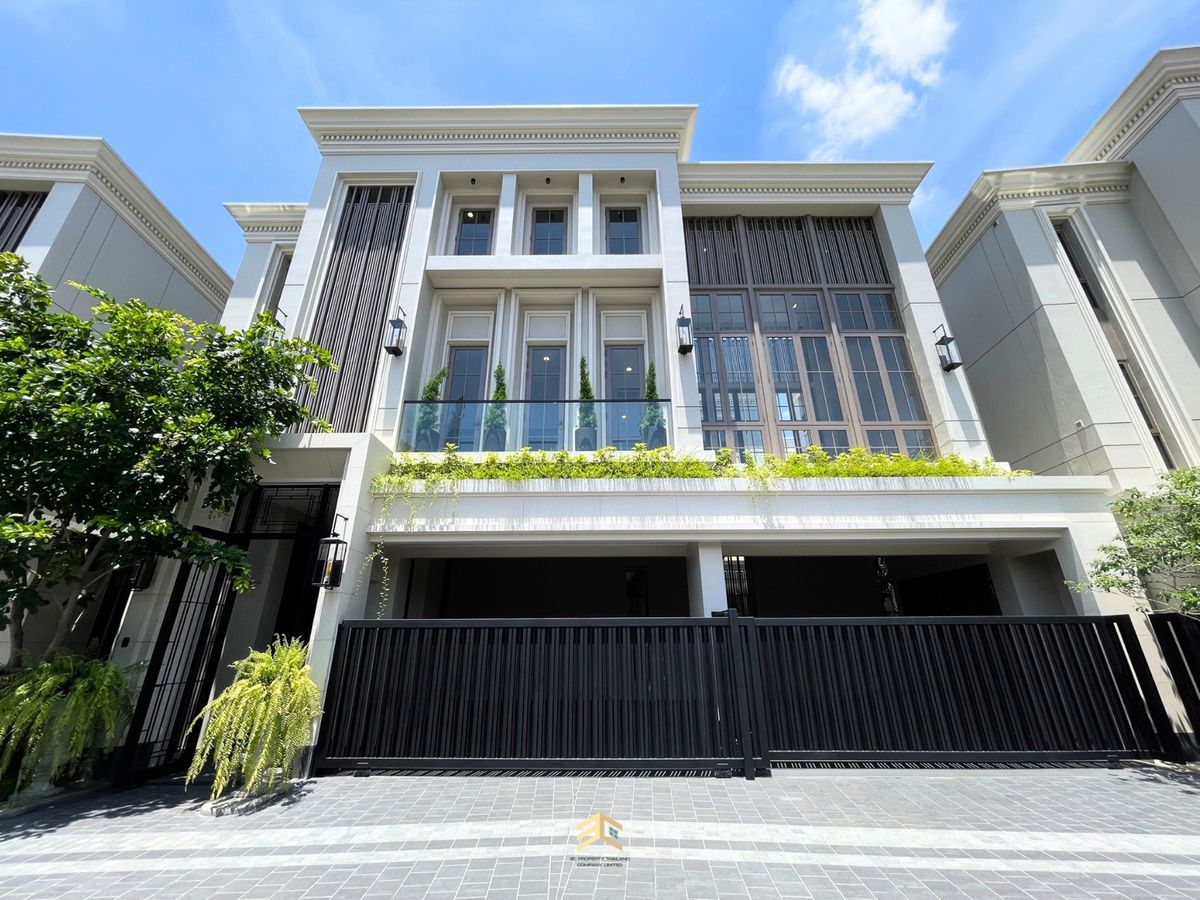 ขายบ้านสาทร นราธิวาส : บ้านเดี่ยวหรู 4 ชั้น ใจกลางเมือง บนถนนพระราม 3 :  Lavier Rama 3 🔺เริ่ม 89.5 ล้านบาท🔺