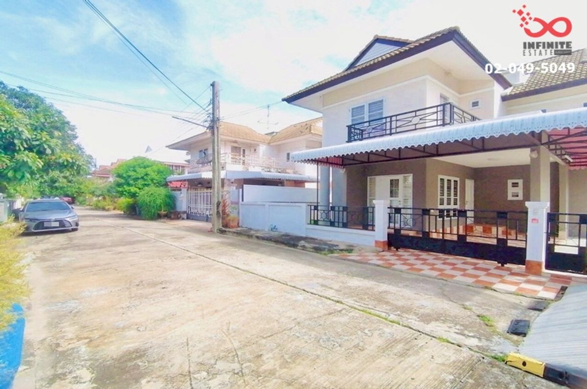 For SaleHouseNonthaburi, Bang Yai, Bangbuathong : 2 storey detached house for sale in the back, ready to be in the village of Sin Boddi, near Ratchapruek, Bang Bua Thong