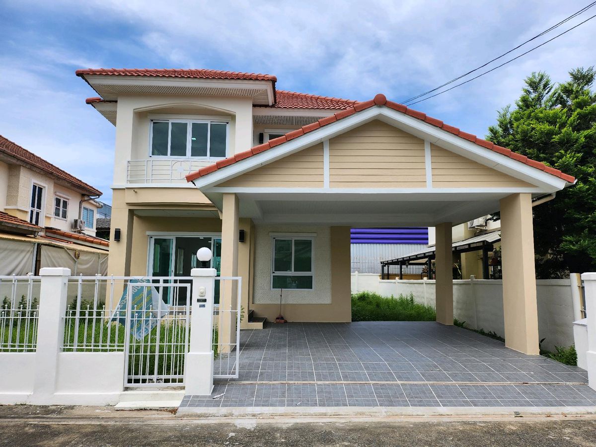 ขายบ้านแจ้งวัฒนะ เมืองทอง : บ้านเดี่ยวชวนชื่น เส้นเลี่ยงเมืองปากเกร็ด บ้านสวยรีโนเวทใหม่