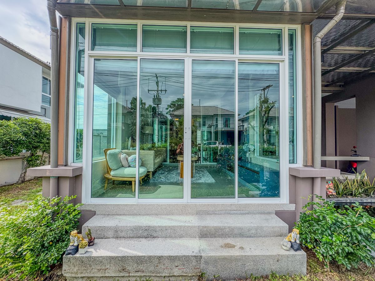 For SaleHousePathum Thani,Rangsit, Thammasat : House for sale Great price 🚩 Baranee Residence Rangsit - Khlong 3 🏠76.40 sq.w., decorated with