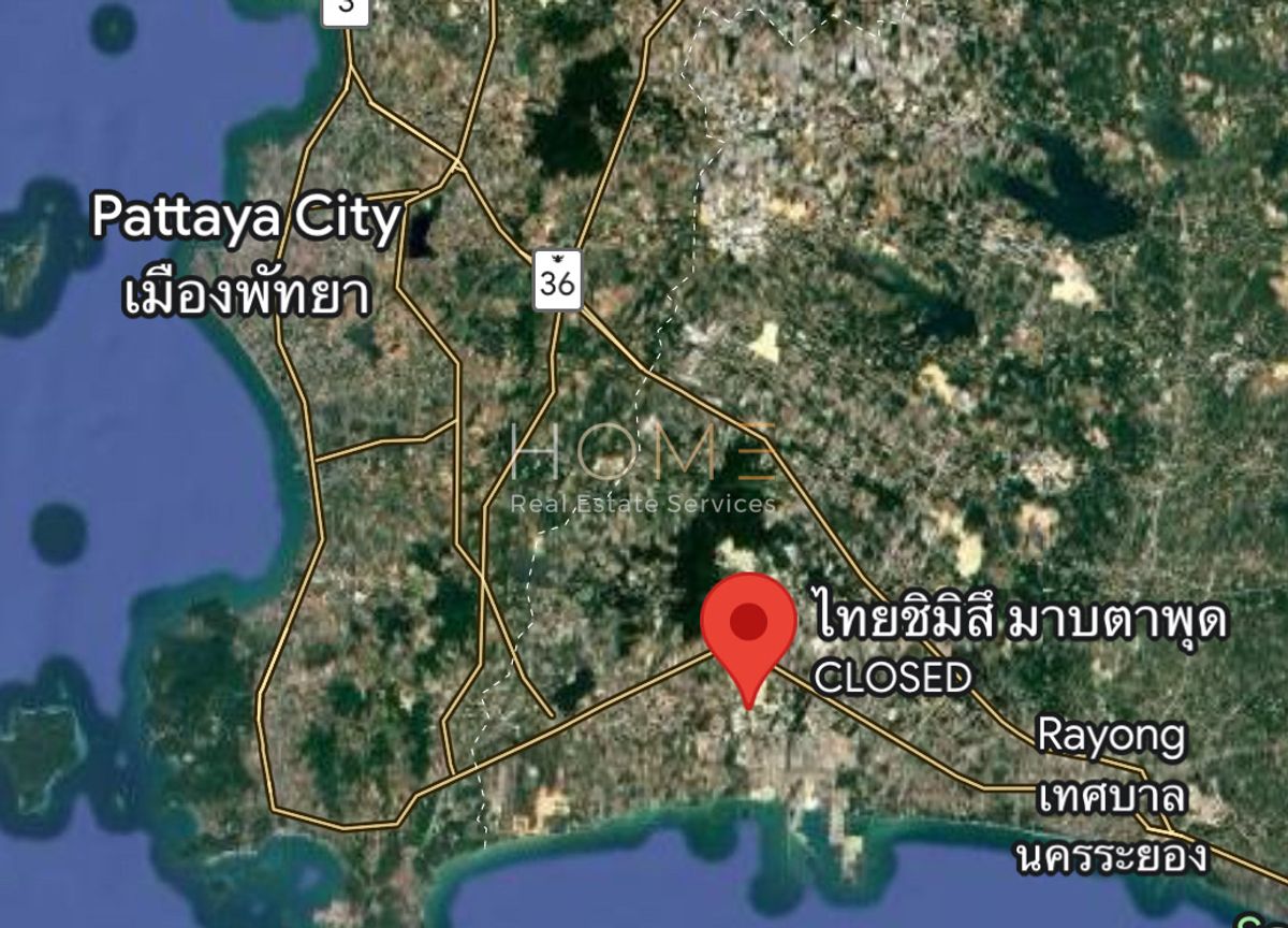 ขายที่ดินระยอง : ที่ดิน 5 ไร่ ในนิคมเอเชียมาบตาพุด / ไร่ละ 6 ล้าน (ขาย), Land 5 Rai in Asia Industrial Estate Map Ta Phut / 6M per Rai (FOR SALE) NUT2157