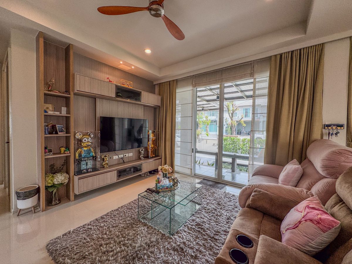 For SaleHousePathum Thani,Rangsit, Thammasat : House for sale Great price 🚩 Baranee Residence Rangsit - Khlong 3 🏠76.40 sq.w., decorated with