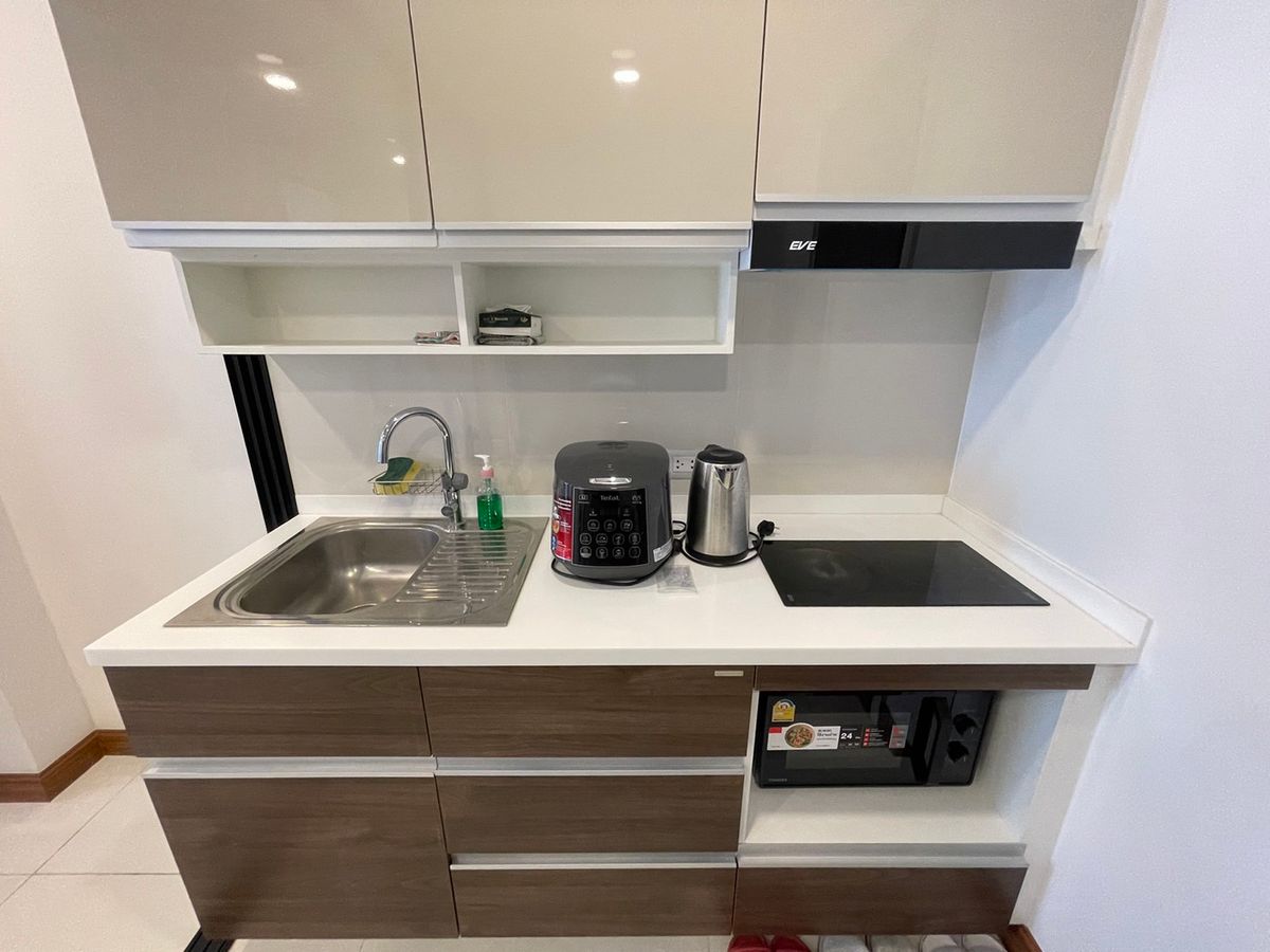 ให้เช่าคอนโดวงเวียนใหญ่ เจริญนคร : Supalai Premier เจริญนคร ห้องใหญ่ใกล้ iconsiam เฟอนิเจอร์ครบ ว่างพร้อมให้เช่า