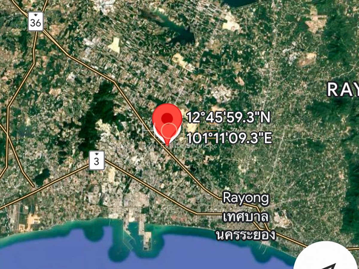 For SaleFactoryRayong : Land with a 6 rai factory, Map Kha, near the road 36 (sell), Land with Factory 6 Rai Map Kha Near Road 36 (For Sale) Nut2161