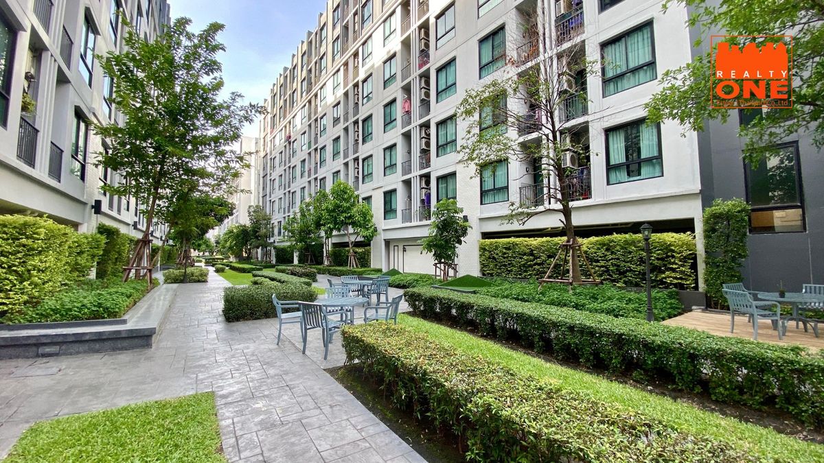For SaleCondoBangna, Bearing, Lasalle : Sale: Notting Hill Sukhumvit 105 (Lasalle) bedroom plus (2 bedrooms) Building D, 4th Floor — Only 500 meters from BTS Bearing Station
