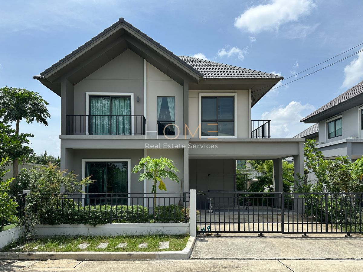 For SaleHousePhutthamonthon, Salaya : Single House, Pinklao - Salaya / 3 Bedrooms (Sale), Pave Pinklao - Salaya / Details 3 Bedrooms (For Sale) Cream2185