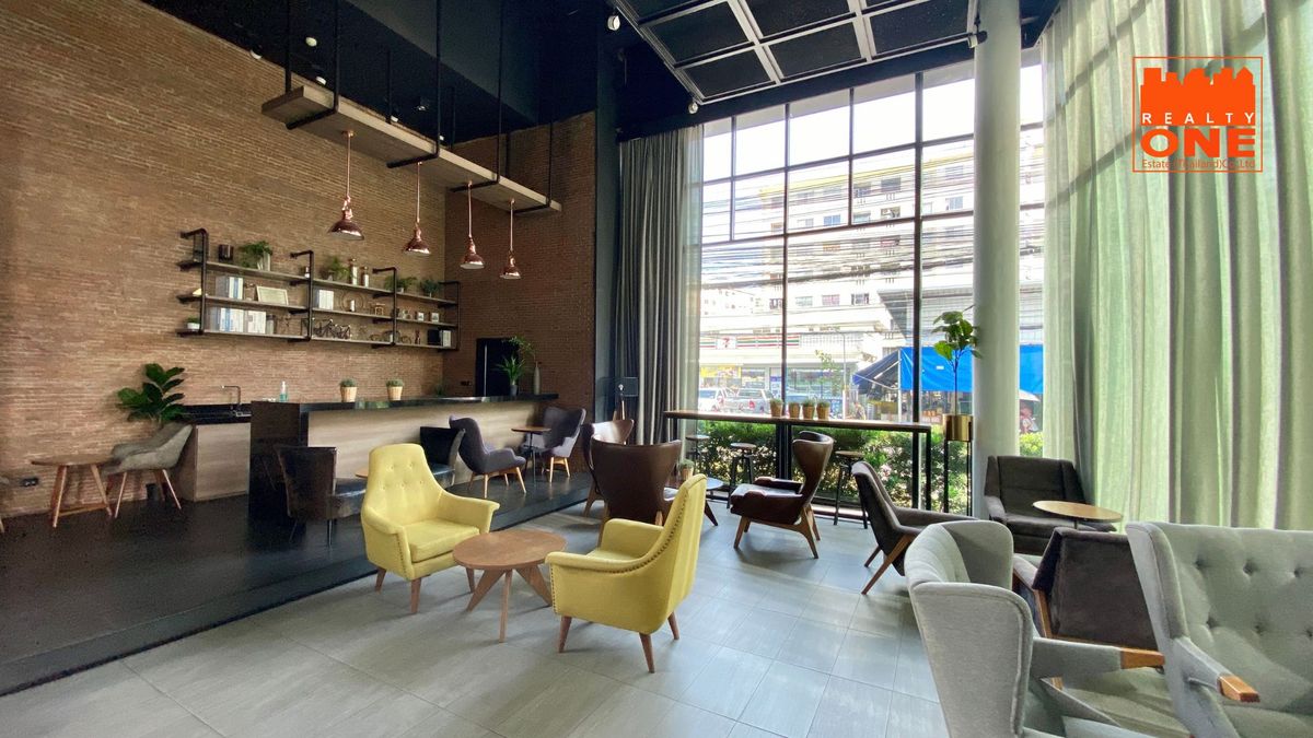 For SaleCondoBangna, Bearing, Lasalle : Sale: Notting Hill Sukhumvit 105 (Lasalle) bedroom plus (2 bedrooms) Building D, 4th Floor — Only 500 meters from BTS Bearing Station