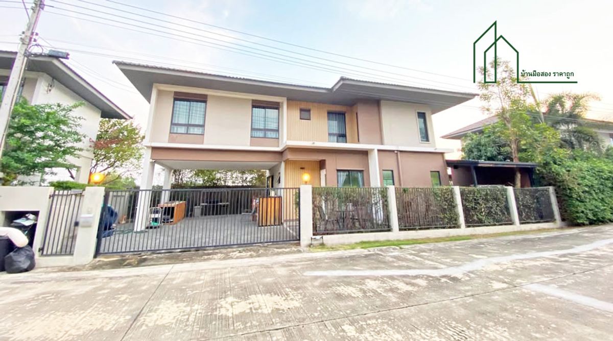 ขายบ้านปทุมธานี รังสิต ธรรมศาสตร์ : บ้านเดี่ยว 55 ตรว. สยามไฮวิลล์ วงแหวน-ธัญญะ ถนนเลียบคลอง 4 หลองหลวง ปทุมธานี 
