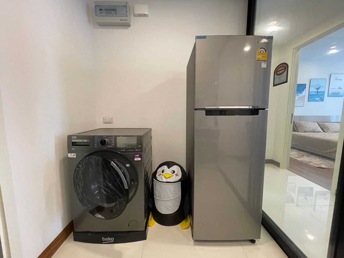 ให้เช่าคอนโดวงเวียนใหญ่ เจริญนคร : Supalai Premier เจริญนคร ห้องใหญ่ใกล้ iconsiam เฟอนิเจอร์ครบ ว่างพร้อมให้เช่า