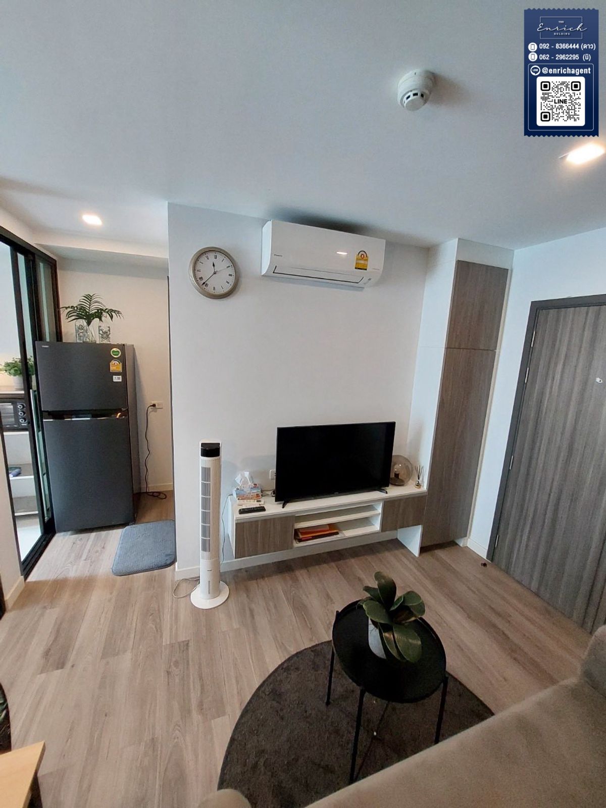 For RentCondoBangna, Bearing, Lasalle : 💙 For rent B Loft Sukhumvit 109, beautiful room, complete BTS Bearing 💙 Tel. 062-2962295 Ni // Line ID: @enrichagent