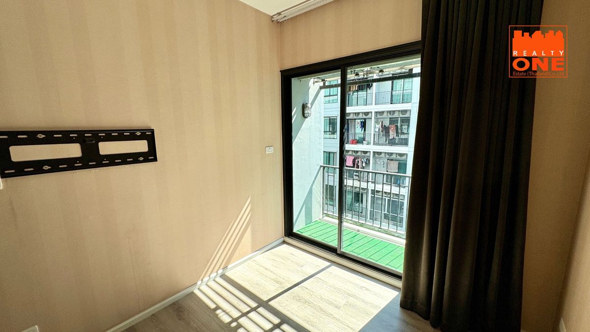 For SaleCondoBangna, Bearing, Lasalle : Sale: Notting Hill Sukhumvit 105 (Lasalle) bedroom plus (2 bedrooms) Building D, 4th Floor — Only 500 meters from BTS Bearing Station