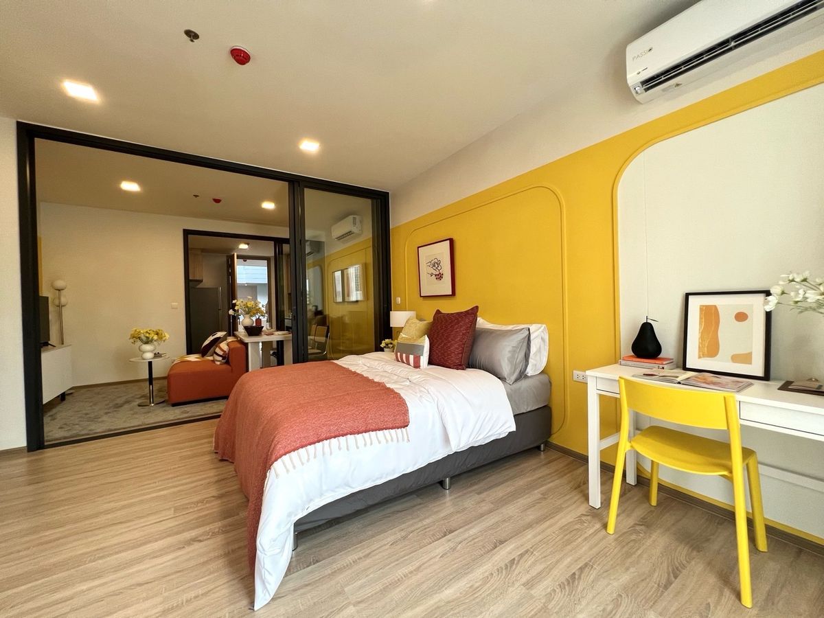 For SaleCondoRatchathewi,Phayathai : The new room from the high -class project in the east is not hot. There are many rooms to choose from.