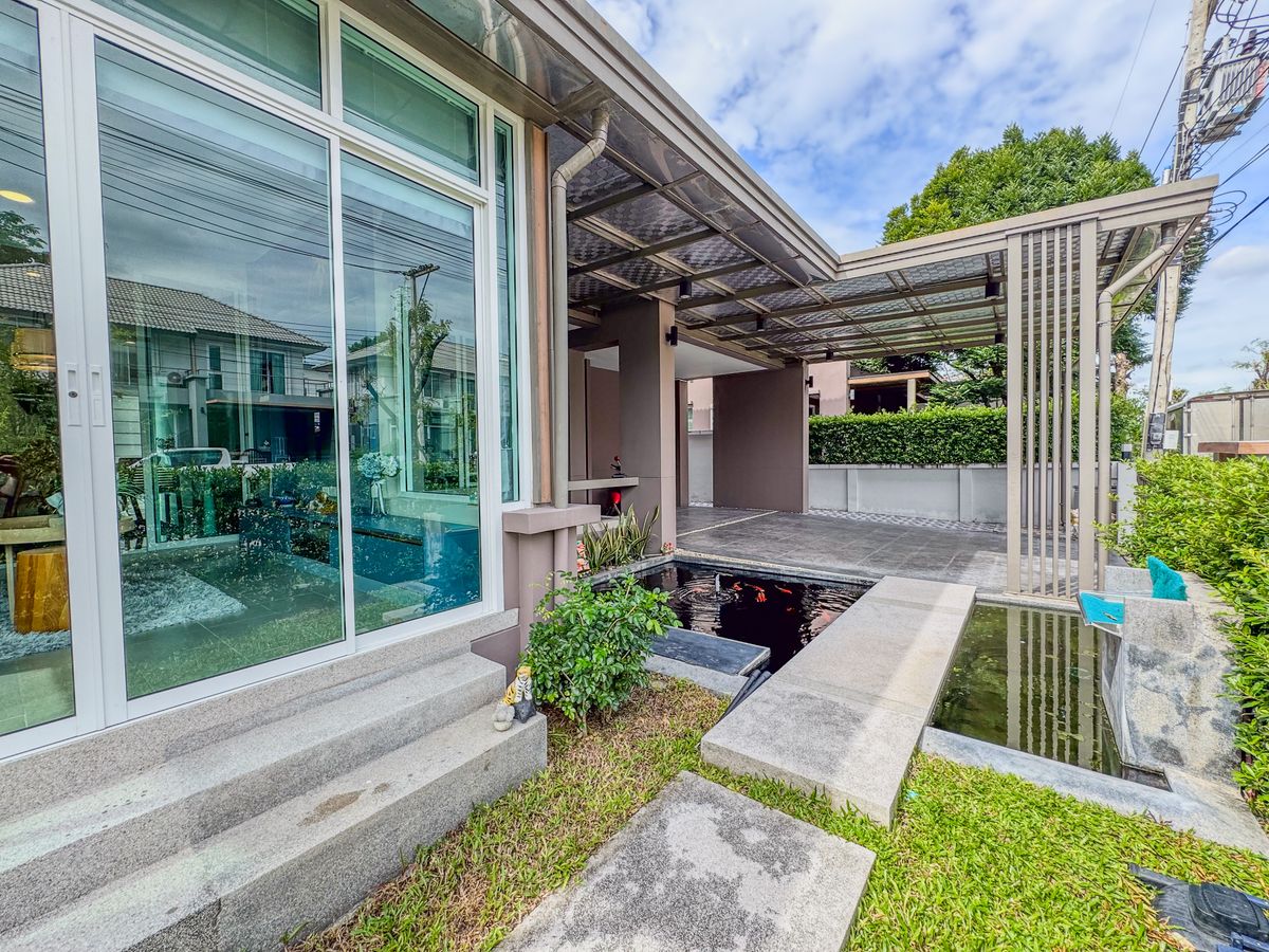 For SaleHousePathum Thani,Rangsit, Thammasat : House for sale Great price 🚩 Baranee Residence Rangsit - Khlong 3 🏠76.40 sq.w., decorated with