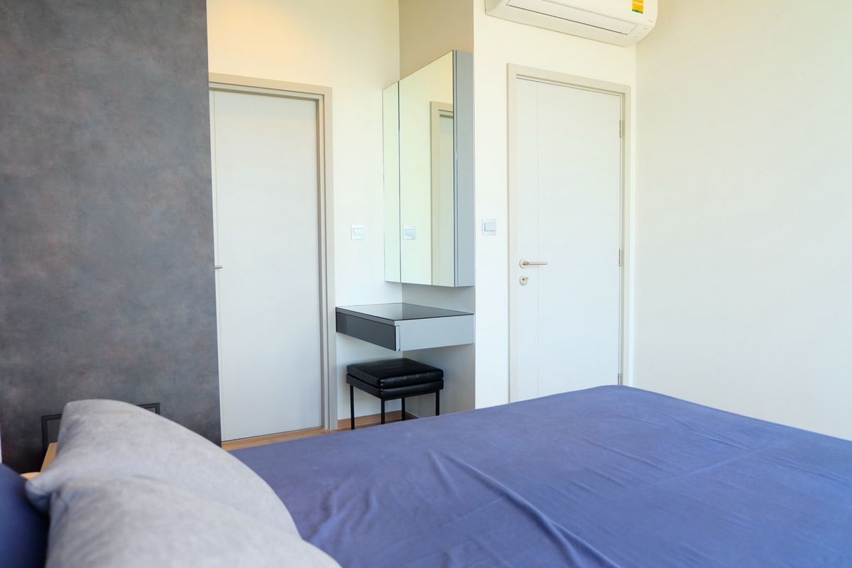 For RentCondoSapankwai,Jatujak : 🔥For urgent rent🔥The Line Chatuchak - Mochit, fully furnished, beautiful view, next to BTS Mochit, very convenient to travel.