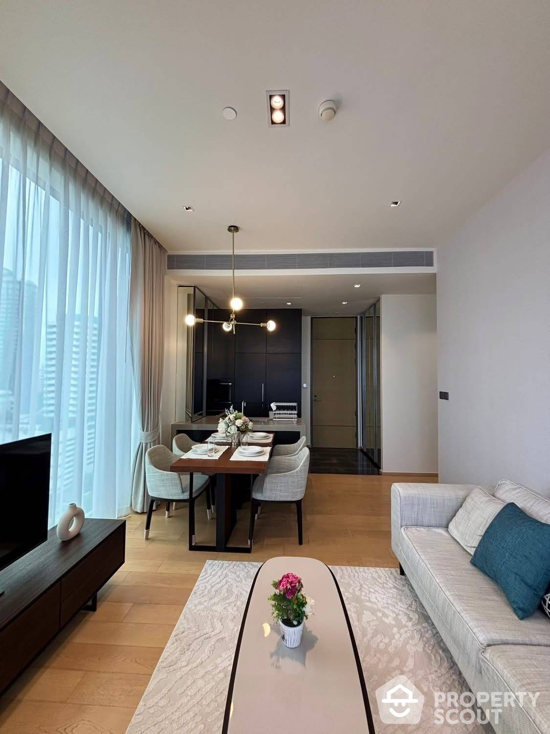 For RentCondoWitthayu, Chidlom, Langsuan, Ploenchit : 2-BR Condo at 28 Chidlom near BTS Chit Lom