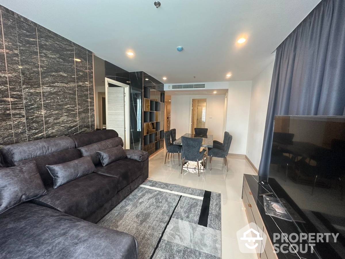 For RentCondoRama3 (Riverside),Satupadit : 2-BR Condo at Supalai Riva Grande close to Phra Ram 3