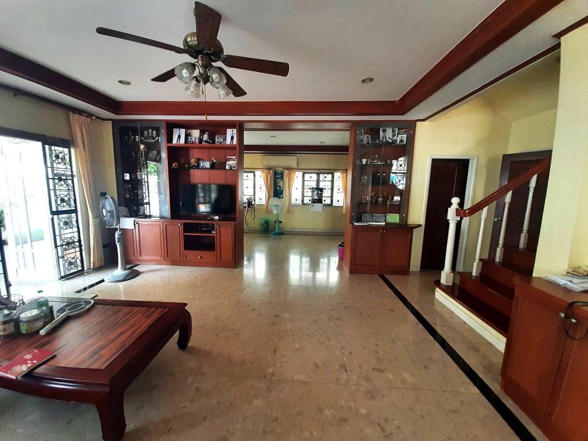 For SaleHouseMin Buri, Romklao : Detached house, Parkway Chalete, Ramkhamhaeng 81 sq.w., ready to be next to the Orange Line