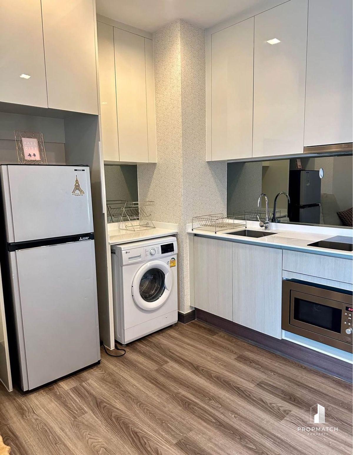 For RentCondoRama9, Petchburi, RCA : ✨flash deal ✨Q Asoke (1Bed1bath45SQM). Completely decorated !! Only 30,000 baht per month Tel.0981315848 @Propmatch