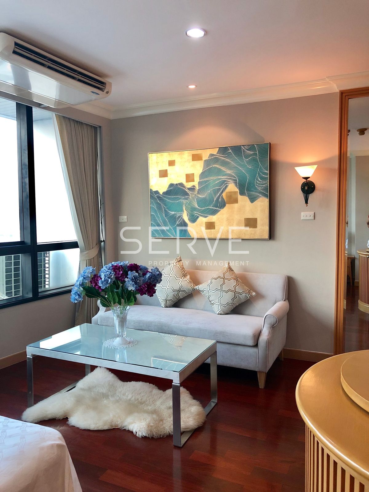 For SaleCondoWitthayu, Chidlom, Langsuan, Ploenchit : 🔥Hot Price 2.5 MB🔥- 1 Bed Good Location Close to BTS Chit Lom 290 m. & Central Chidlom at President Place Condo / For Sale